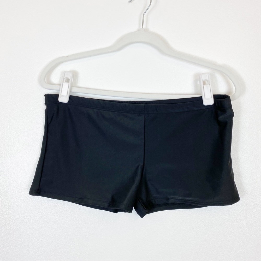 Rose Gal Swim Shorts Black Size 4X